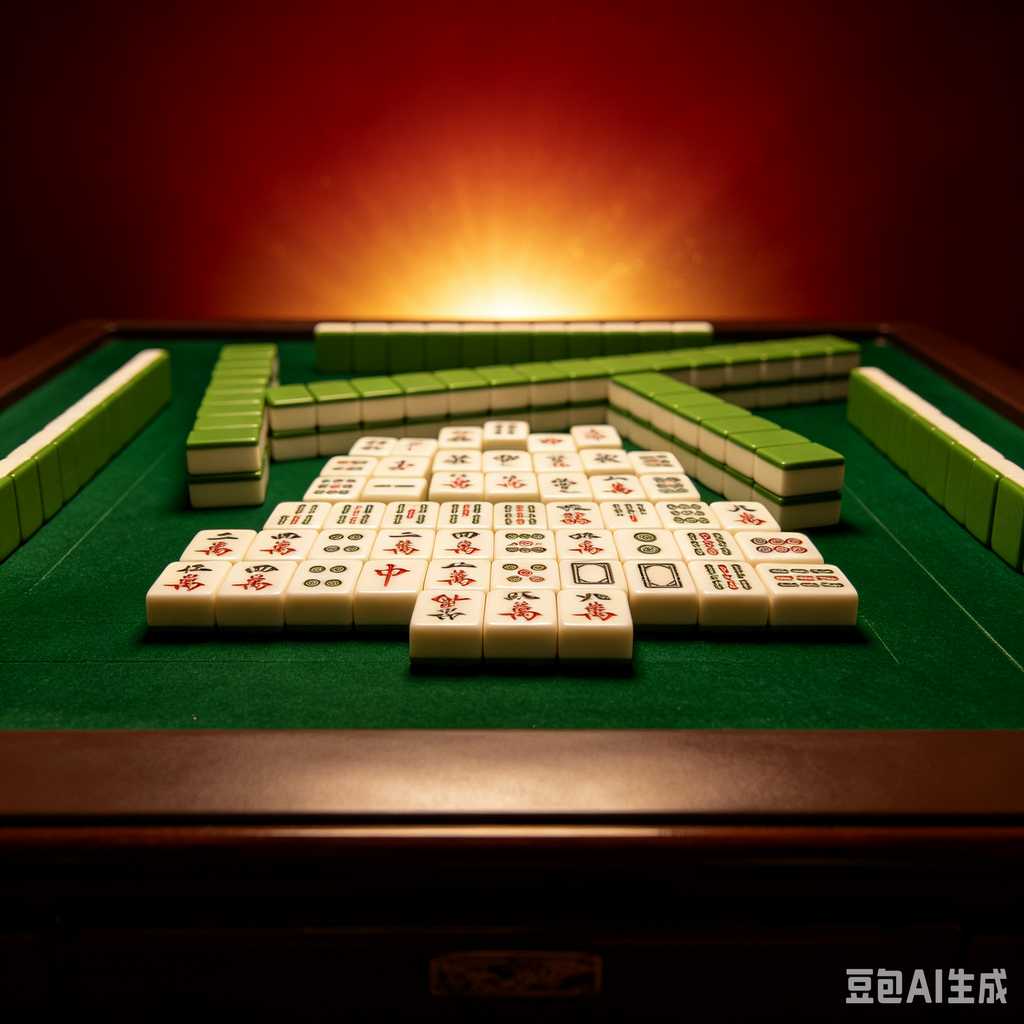 super portable mahjong game set